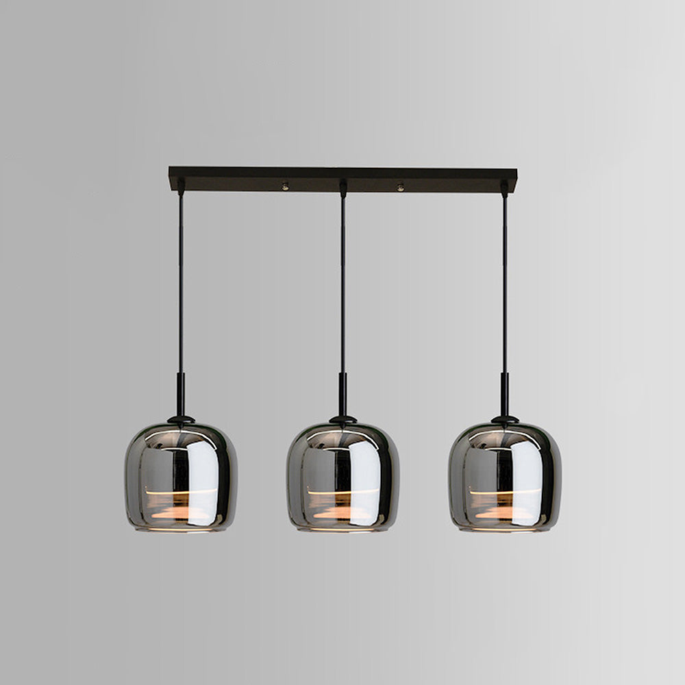 Skandynawska Szklana Lampa Wisząca LED