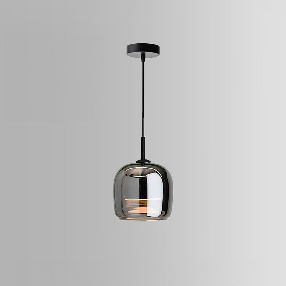 Skandynawska Szklana Lampa Wisząca LED