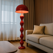 Smukła Lampa Podłogowa LED w Stylu Skandynawskim