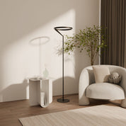 Smukła lampa podłogowa LED z podwójnym kierunkiem światła – nowoczesny design