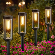 Solarna Latarnia Ogrodowa LED – Wodoodporna Lampa Zewnętrzna