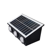 Solarna Zewnętrzna Lampa Ścienna LED | Efekt Światła Góra–Dół