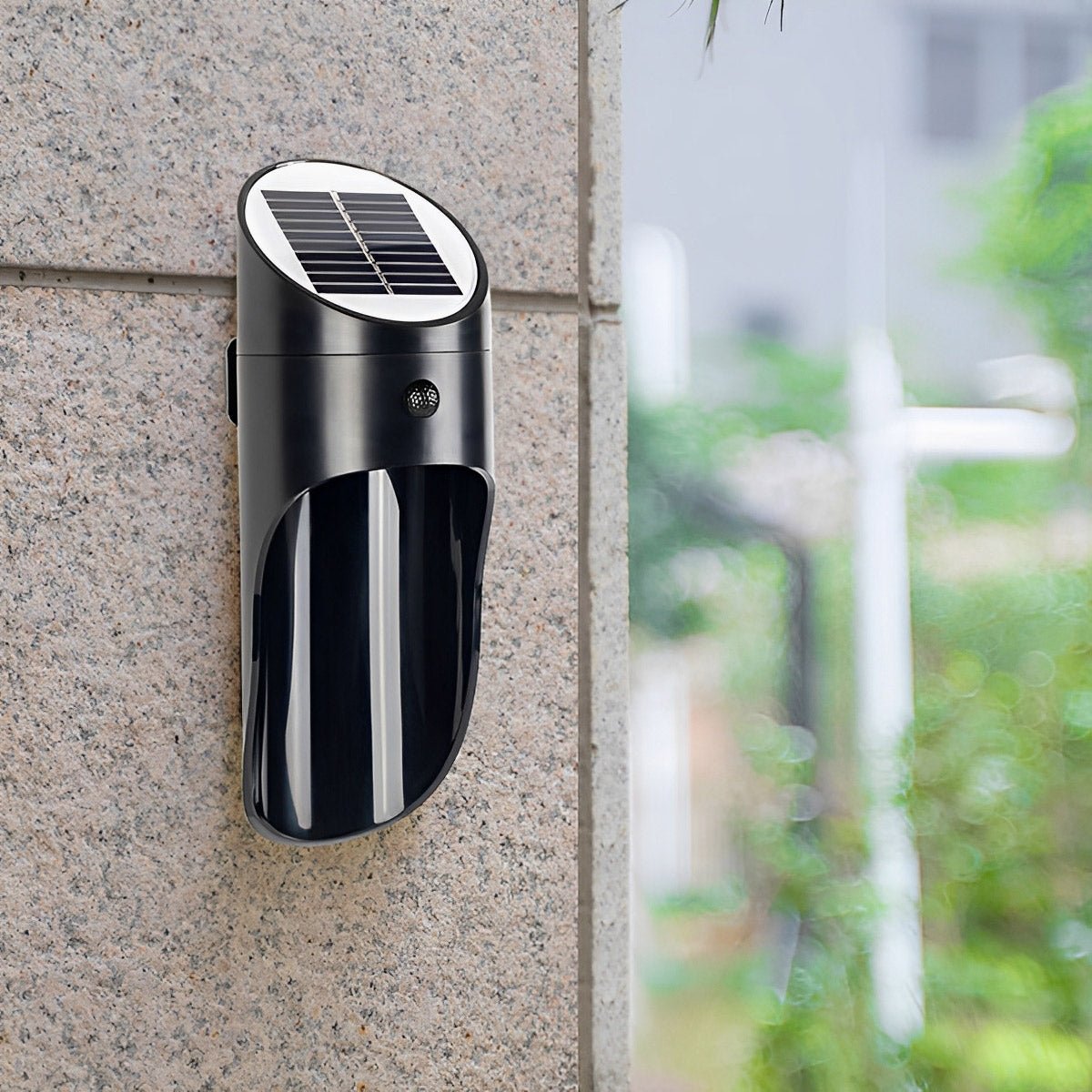 Solarna Zewnętrzna Lampa Ścienna z Czujnikiem Ruchu PIR