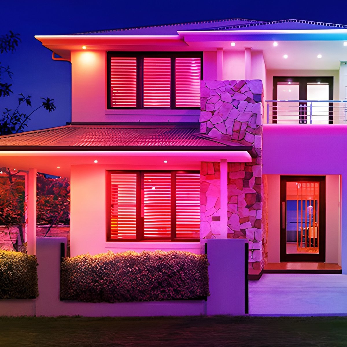 Solarne Taśmy LED RGB do Ogrodu i Przestrzeni Zewnętrznych