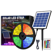 Solarne Taśmy LED RGB do Ogrodu i Przestrzeni Zewnętrznych