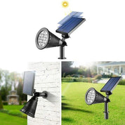 Solarny Reflektor Ogrodowy LED z Czujnikiem Zmierzchu