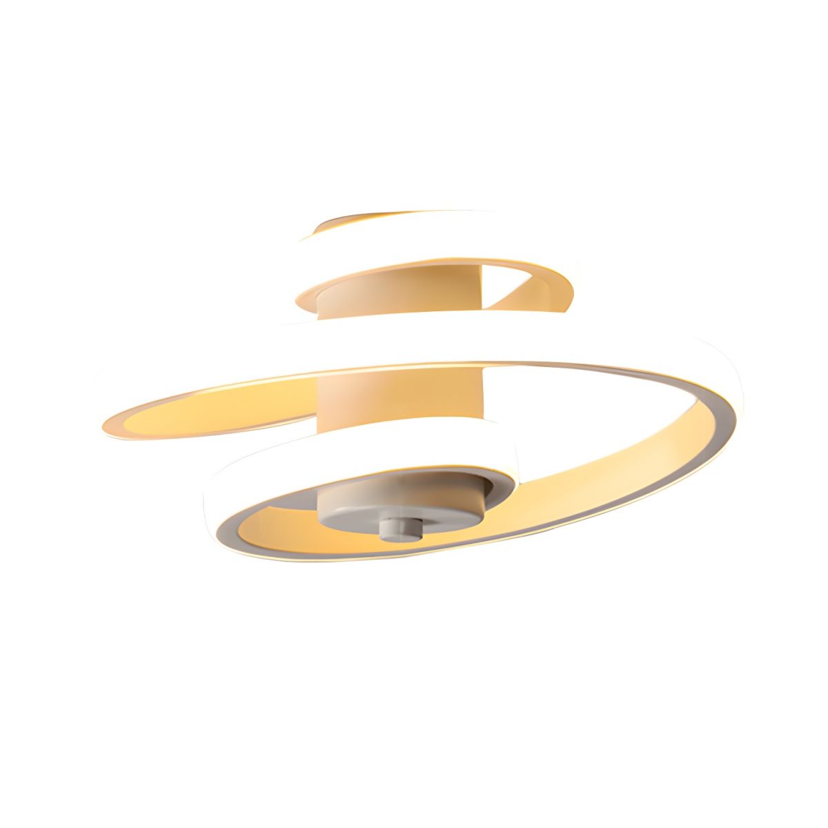 Spiralna Lampa Sufitowa LED Natynkowa do Przedpokoju