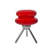 Szklana Lampa Stołowa LED na Trójnogu