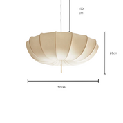 Lampa Sufitowa w Kształcie Odwróconego Parasola
