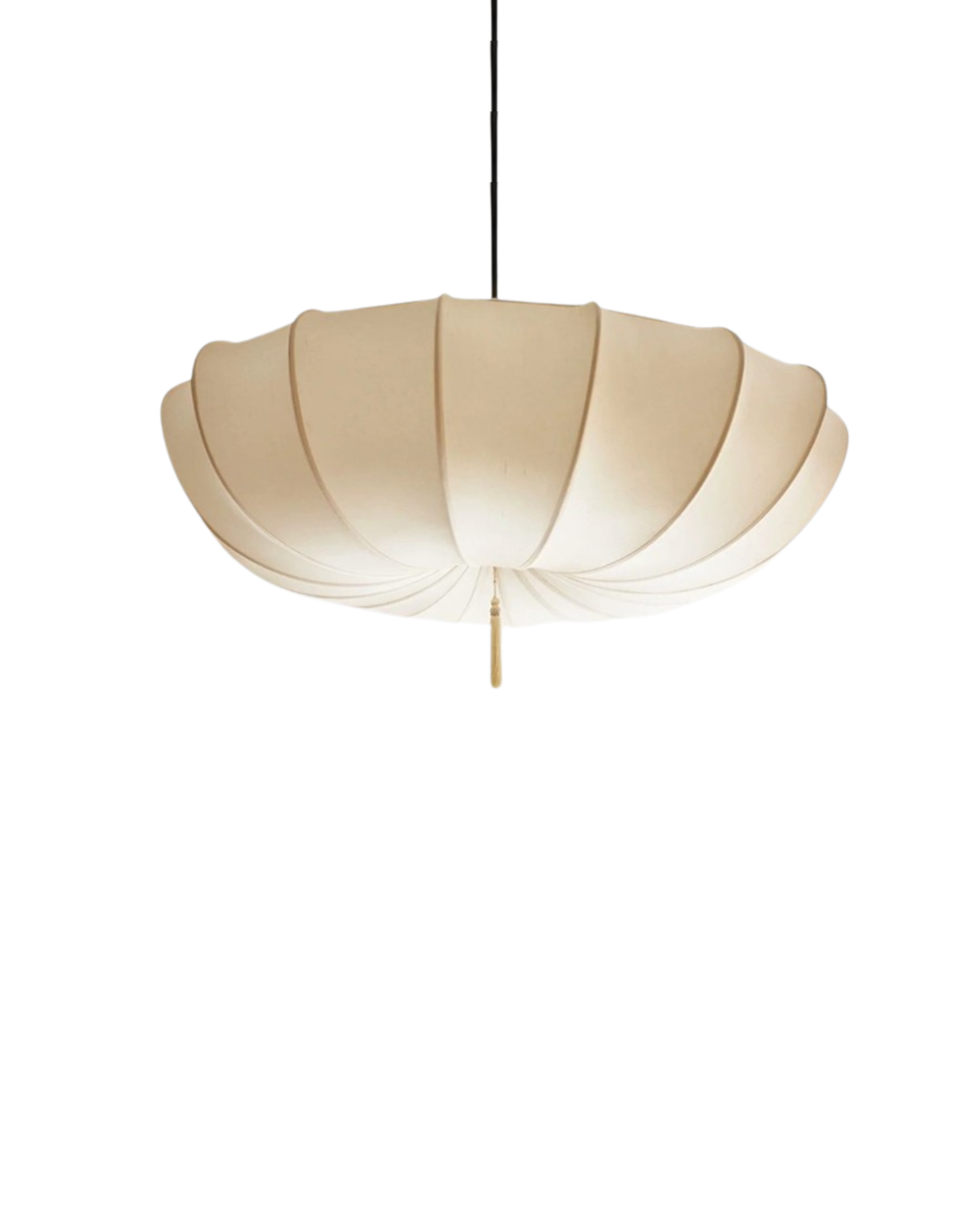 Lampa Sufitowa w Kształcie Odwróconego Parasola