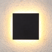 Wewnętrzna Lampa Ścienna LED | Czarna/Biała, Okrągła/Kwadratowa