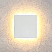 Wewnętrzna Lampa Ścienna LED | Czarna/Biała, Okrągła/Kwadratowa