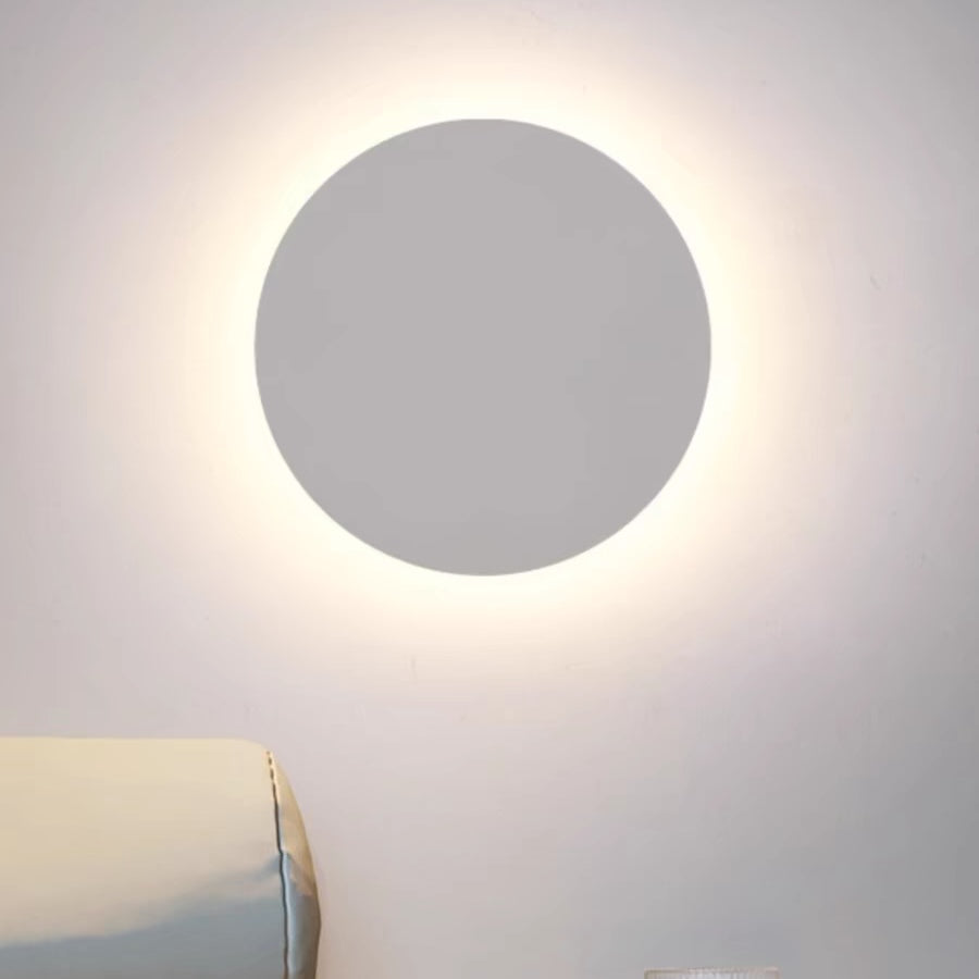Wewnętrzna Lampa Ścienna LED | Czarna/Biała, Okrągła/Kwadratowa