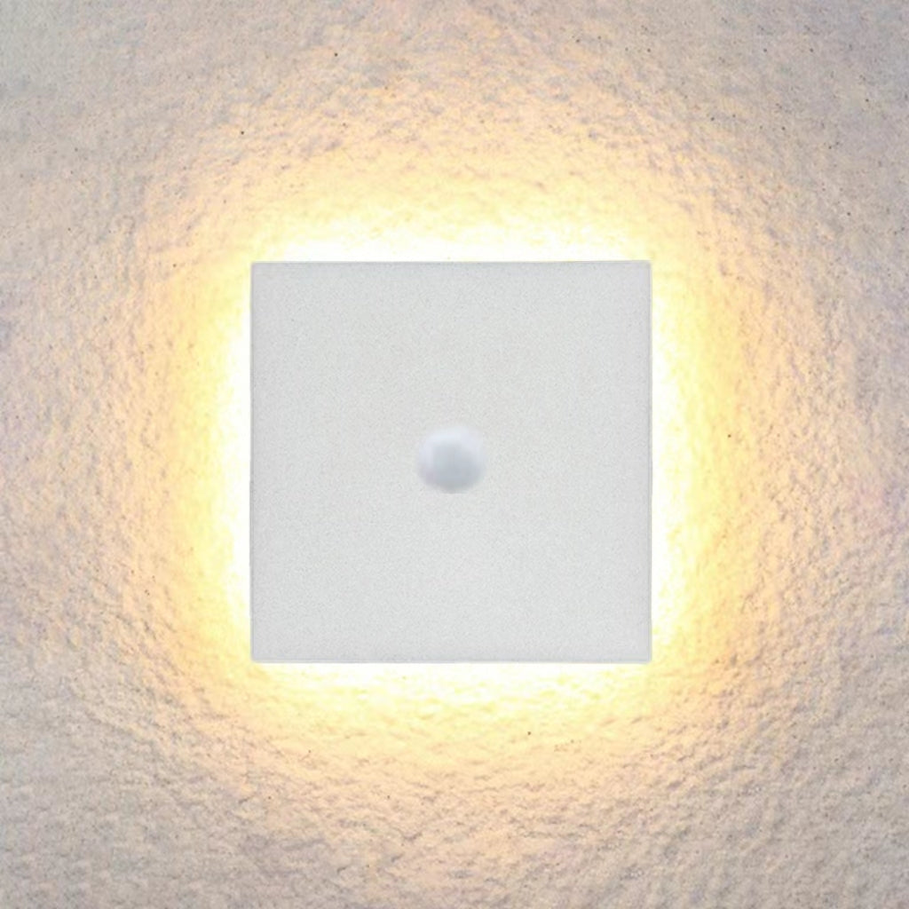 Wewnętrzna Lampa Ścienna LED | Czarna/Biała, Okrągła/Kwadratowa