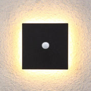 Wewnętrzna Lampa Ścienna LED | Czarna/Biała, Okrągła/Kwadratowa