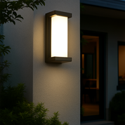 Wodoodporna Zewnętrzna Lampa Ścienna LED z Czujnikiem Ruchu | IP65