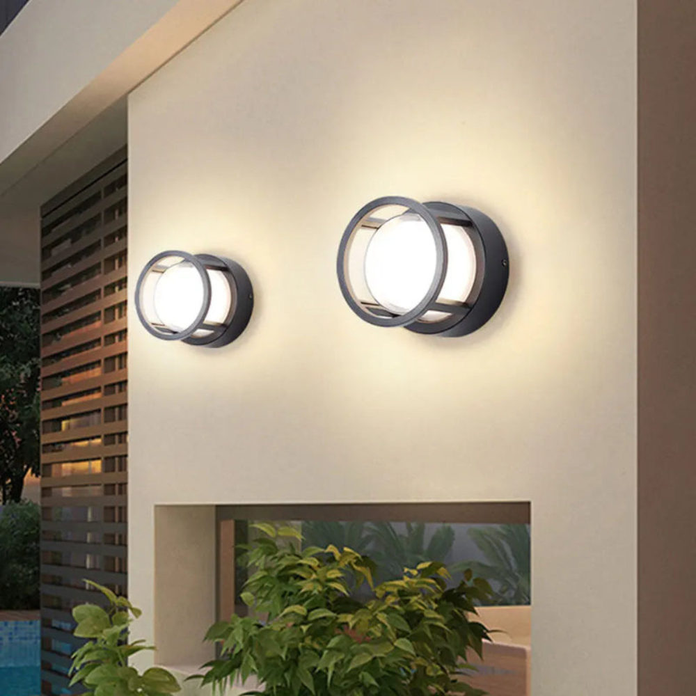 Wodoodporna Zewnętrzna Lampa Ścienna LED z Czujnikiem Ruchu | IP65