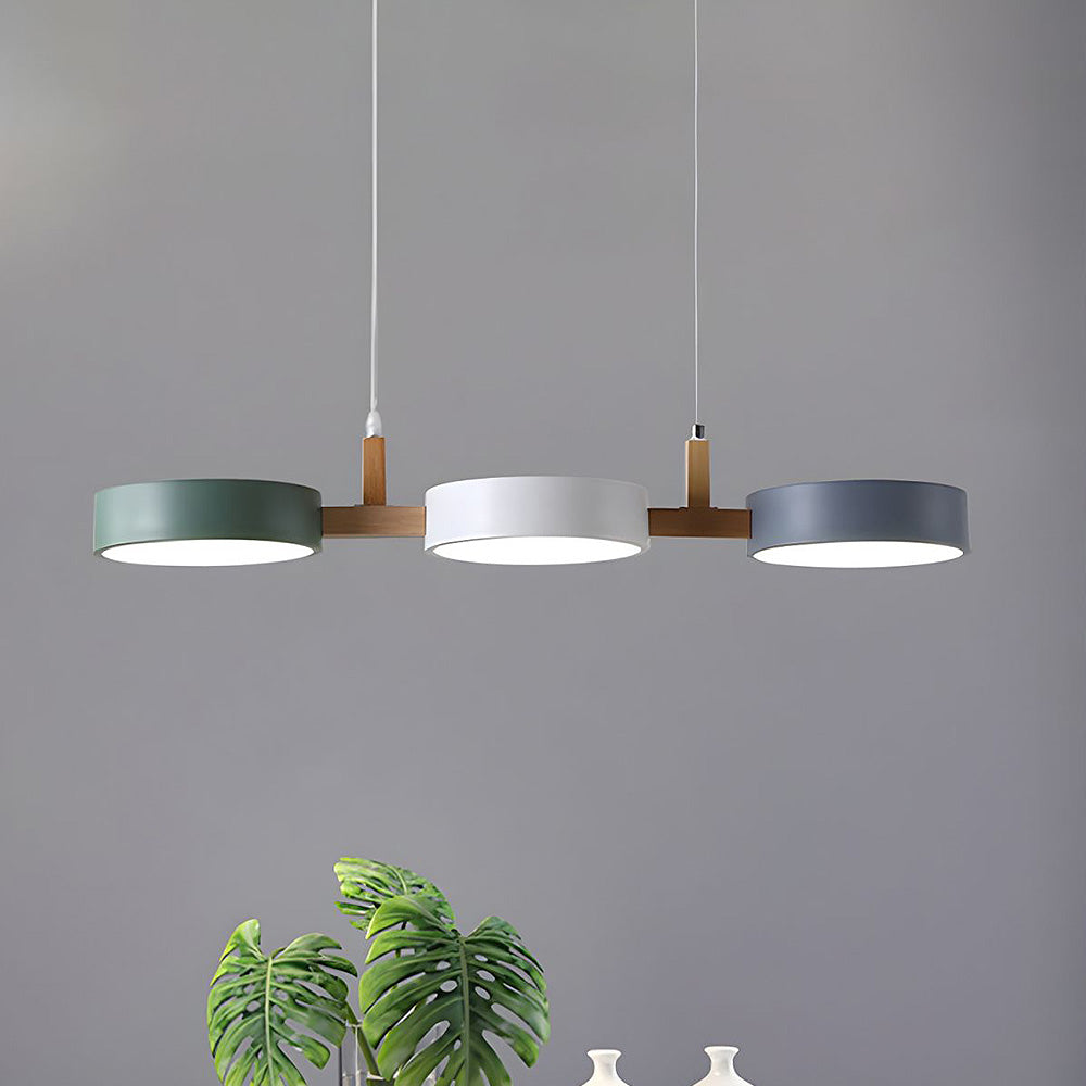 Współczesna Lampa Wisząca Cylinder Multi | Lampa Sufitowa
