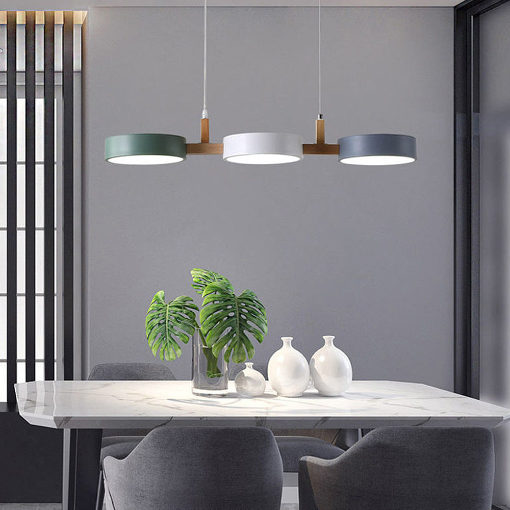 Współczesna Lampa Wisząca Cylinder Multi | Lampa Sufitowa