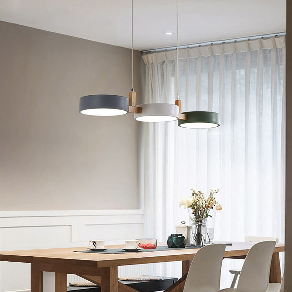 Współczesna Lampa Wisząca Cylinder Multi | Lampa Sufitowa