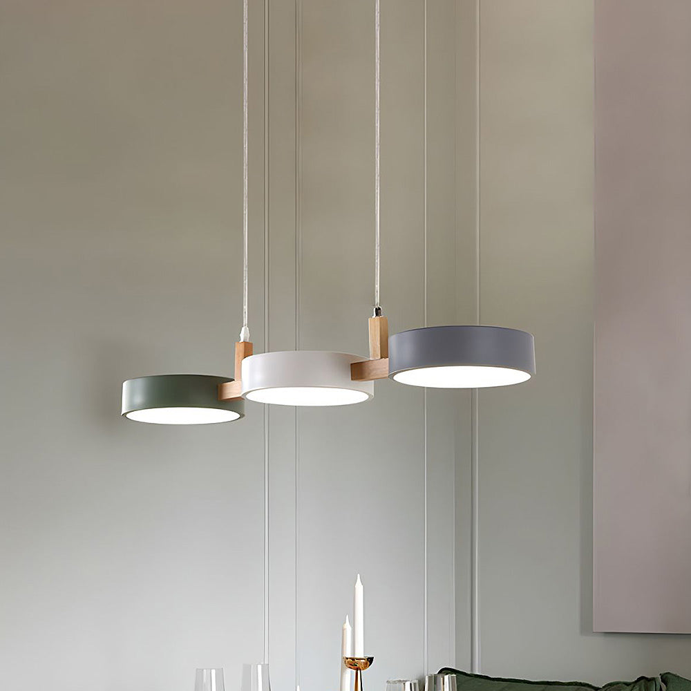Współczesna Lampa Wisząca Cylinder Multi | Lampa Sufitowa