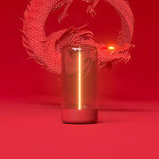 Współczesna Mini Lampa Stołowa z Przezroczystego Akrylu z Magnetyczną Podstawą