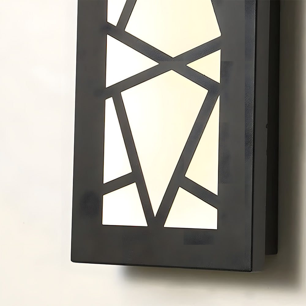 Wyjątkowa Wodoodporna Zewnętrzna Lampa Ścienna LED IP65