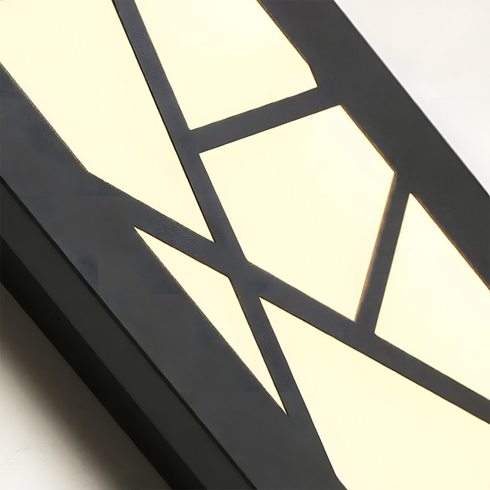 Wyjątkowa Wodoodporna Zewnętrzna Lampa Ścienna LED IP65