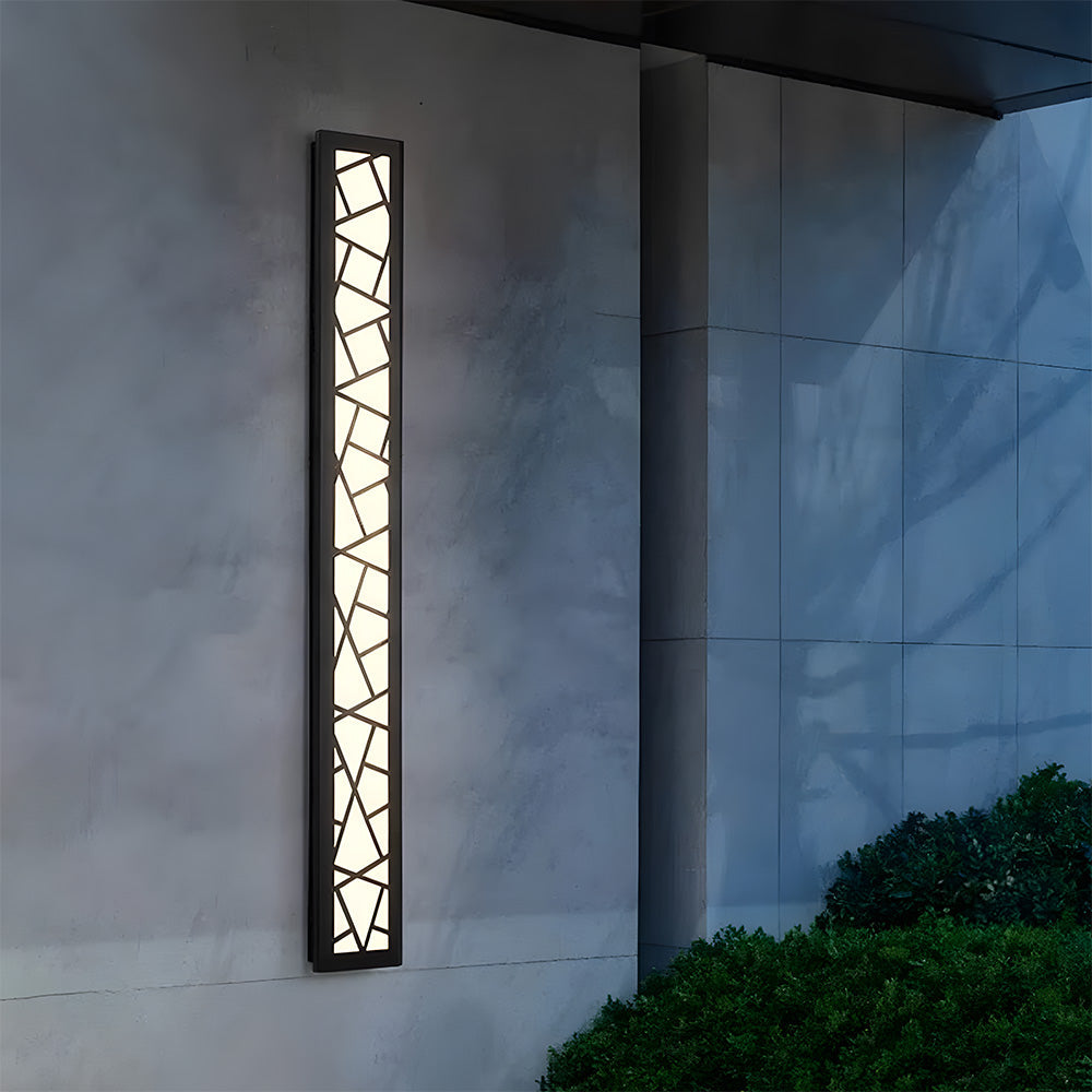 Wyjątkowa Wodoodporna Zewnętrzna Lampa Ścienna LED IP65