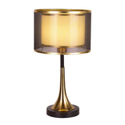 Złota Lampa Stołowa | Lampy do Sypialni