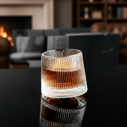 Zestaw 3 japońskich szklanek do whisky z przezroczystego szkła