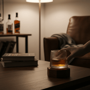 Zestaw 3 japońskich szklanek do whisky z przezroczystego szkła