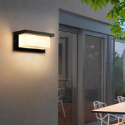 Zewnętrzna Lampa Ścienna LED z Czujnikiem Ruchu | Wodoodporna