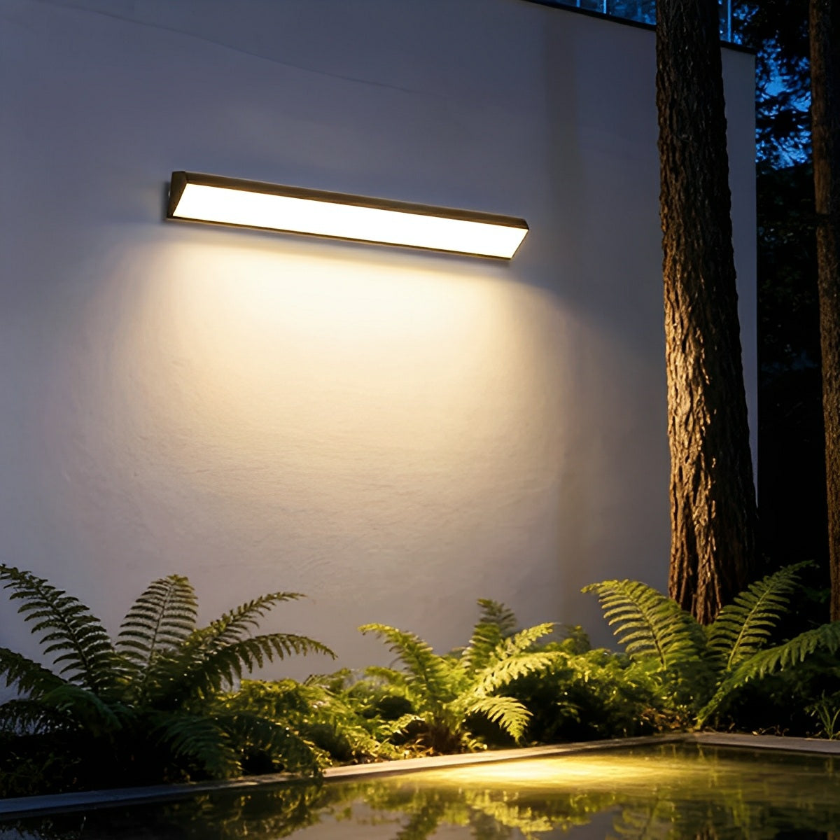 Zewnętrzna Lampa Ścienna LED z Czujnikiem Ruchu