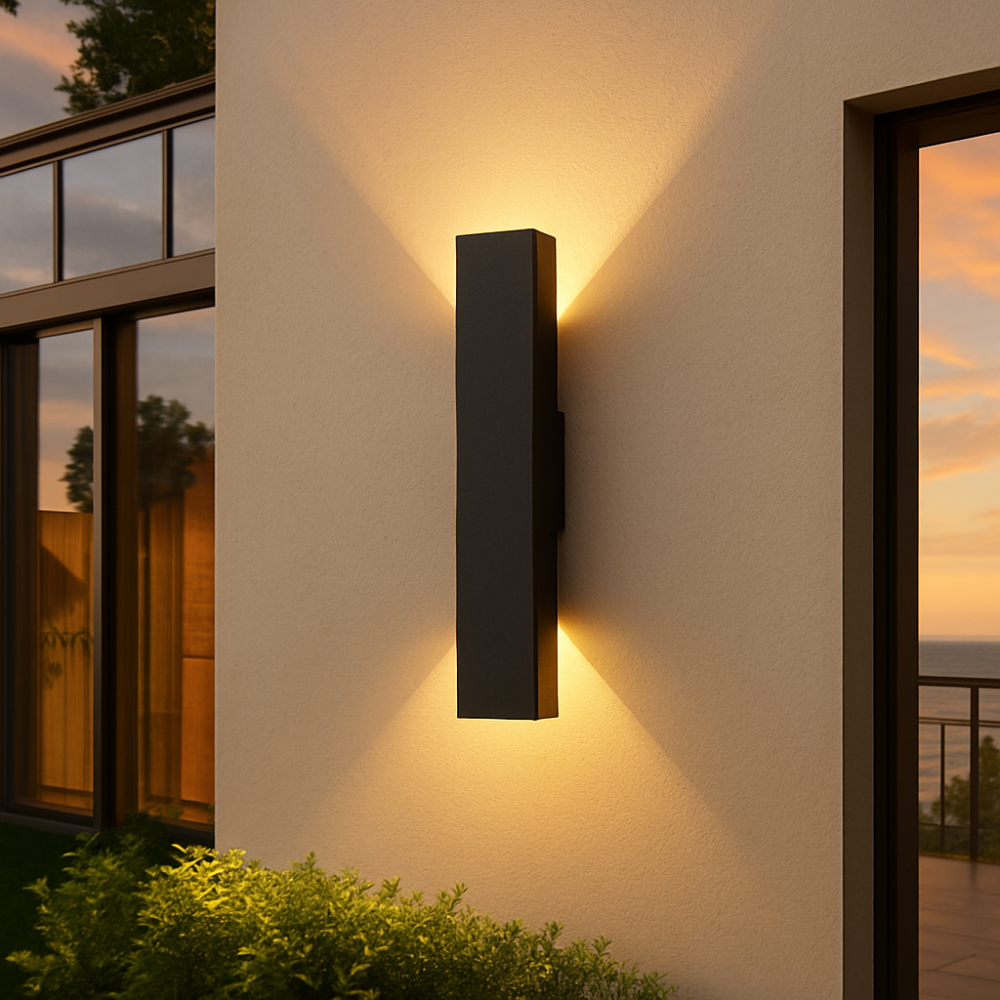 Wodoodporna Zewnętrzna Lampa Ścienna LED | Energooszczędna